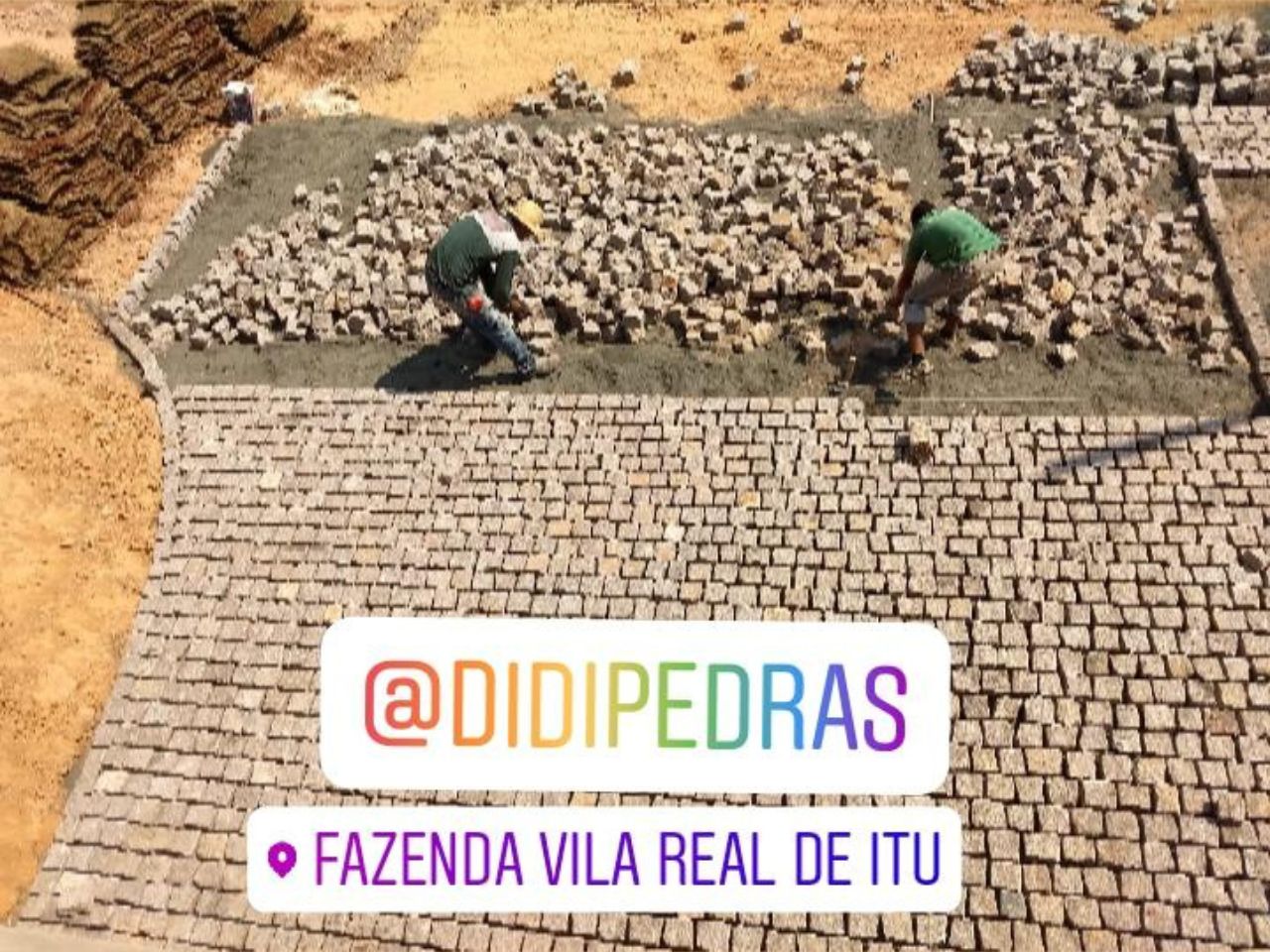 pedras paralelepipedo 10 por 10